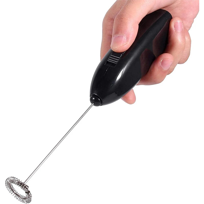 Handheld Electric Milk Frother Mini Coffee Mixer Egg Beater Tool