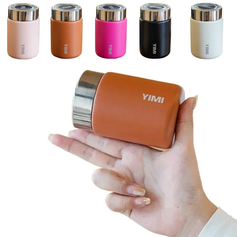 230ML Mini 316 Stainless Steel Thermos Mug Portable Vacuum Flask
