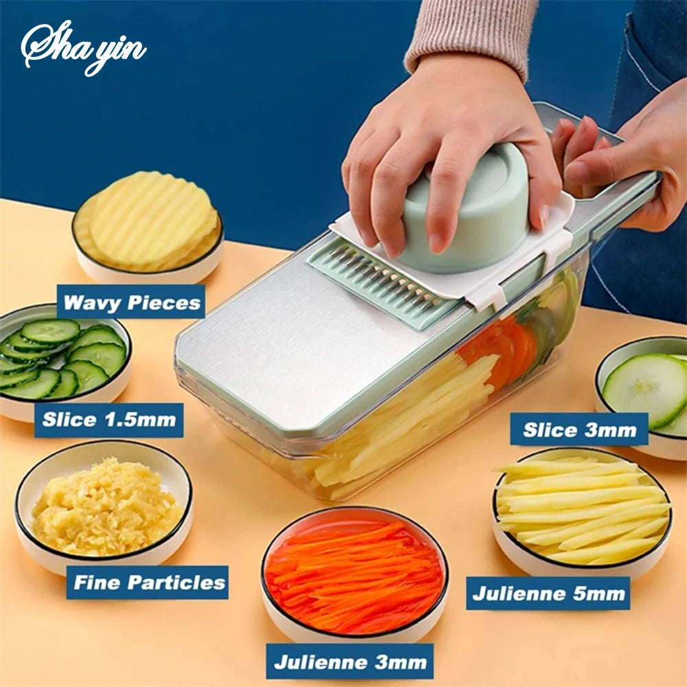 Multifunctional Vegetable Cutter Potato Shredder Cucumber Slicer Tool