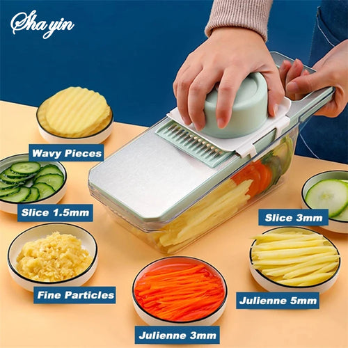 Multifunctional Vegetable Cutter Potato Shredder Cucumber Slicer Tool