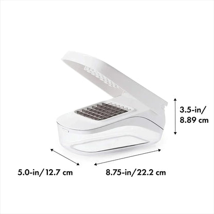 Vegetable Chopper with Storage Container Onion Fruit Dicer Cutter