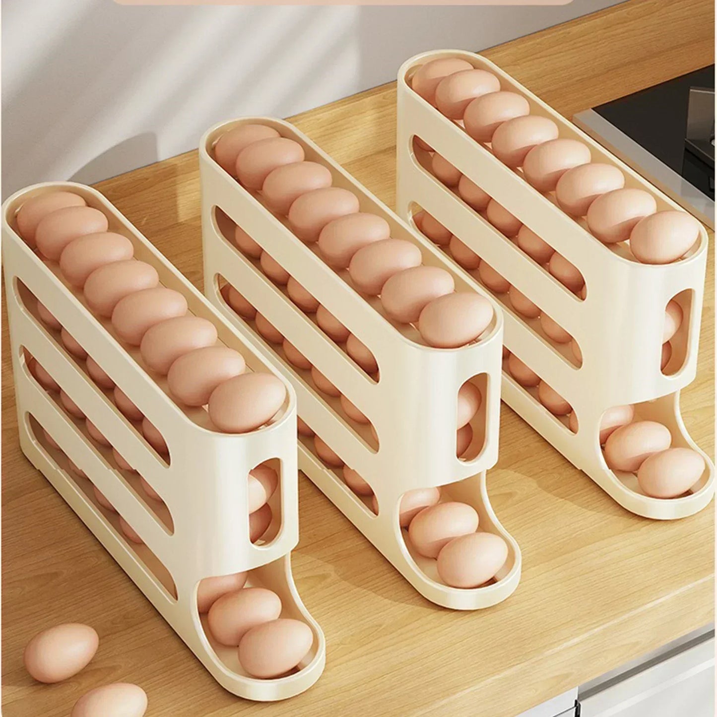 2-4-layer Slide Egg Storage Box