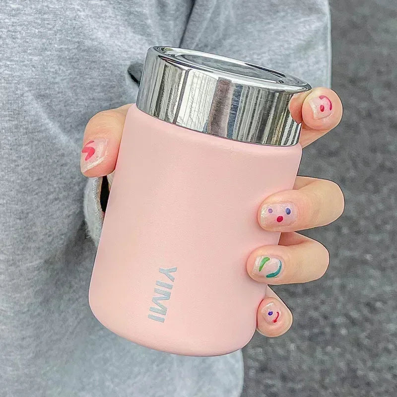 230ML Mini 316 Stainless Steel Thermos Mug Portable Vacuum Flask