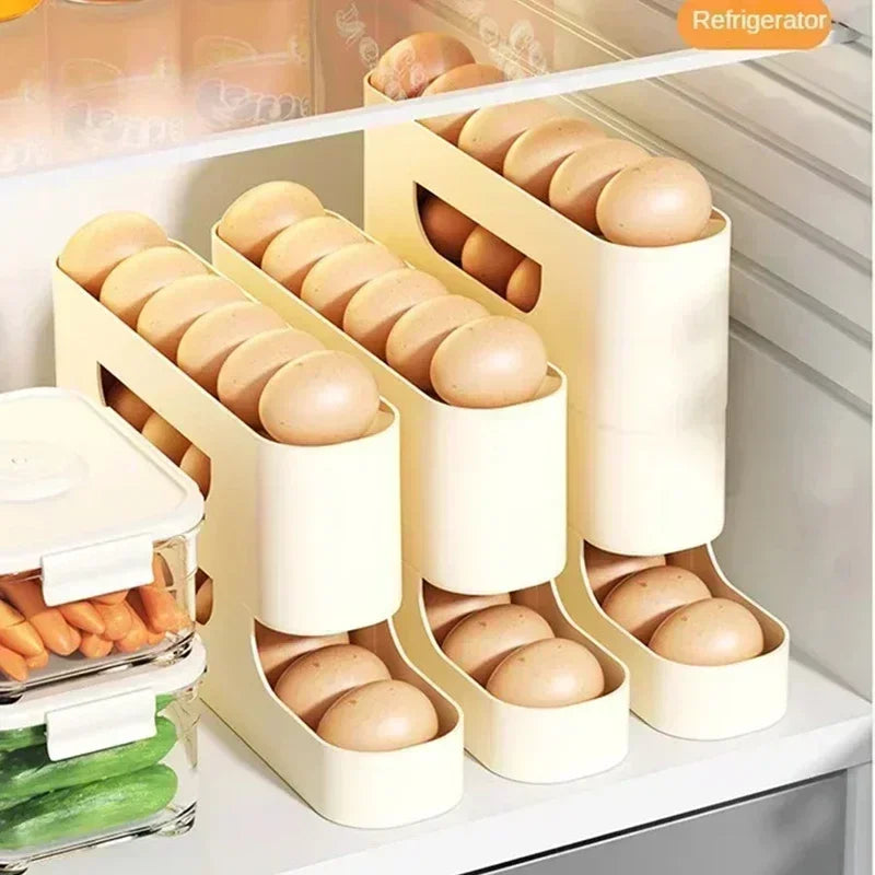 2-4-layer Slide Egg Storage Box