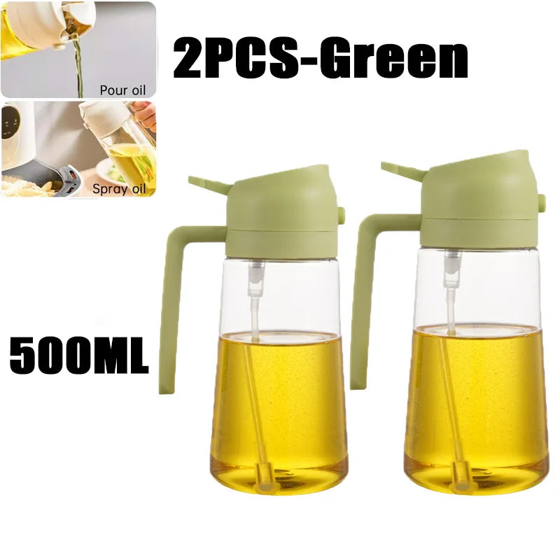 200/300/500ML Oil Spray Bottle BBQ Cooking Olive Oil Sprayer