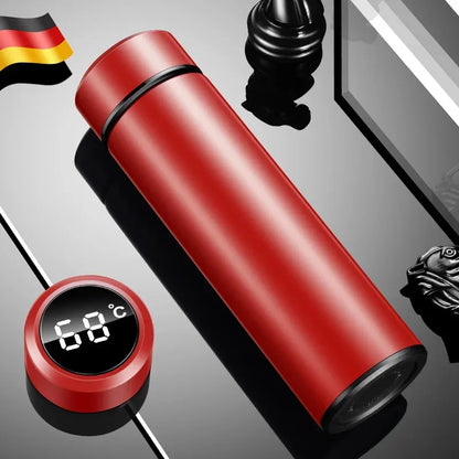 500ML Temperature Display Stainless Steel Smart Thermos Bottle