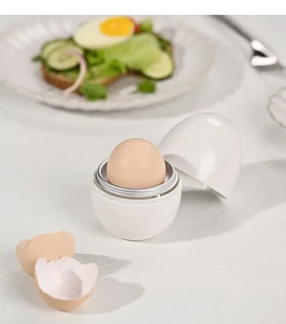 Microwave Egg Steamer Cooker Quick Egg Boiler 1-4 Eggs Maker Tool
