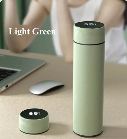 500ML Temperature Display Stainless Steel Smart Thermos Bottle