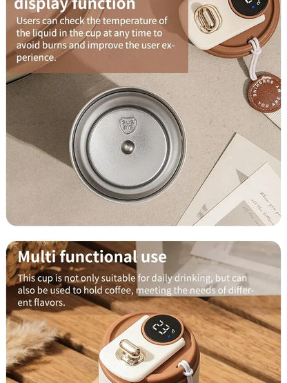 Smart Temperature Display Stainless Steel Insulated Coffee Cup