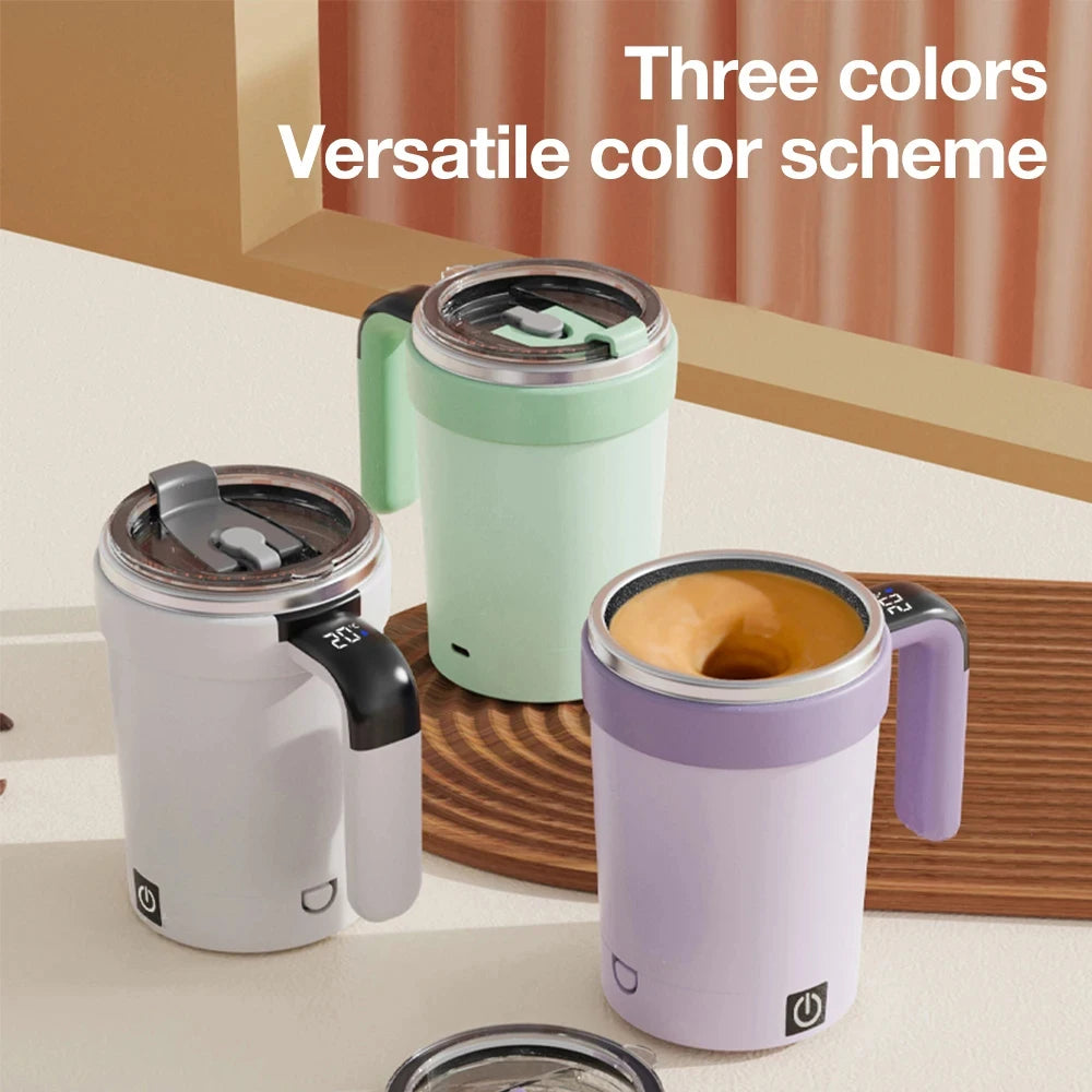 Automatic Self Stirring Mug Rechargeable Magnetic Coffee Cup