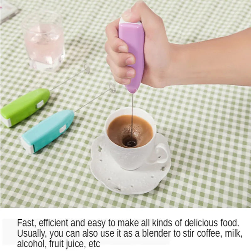 Mini Electric Coffee Blender Handheld Egg Beater