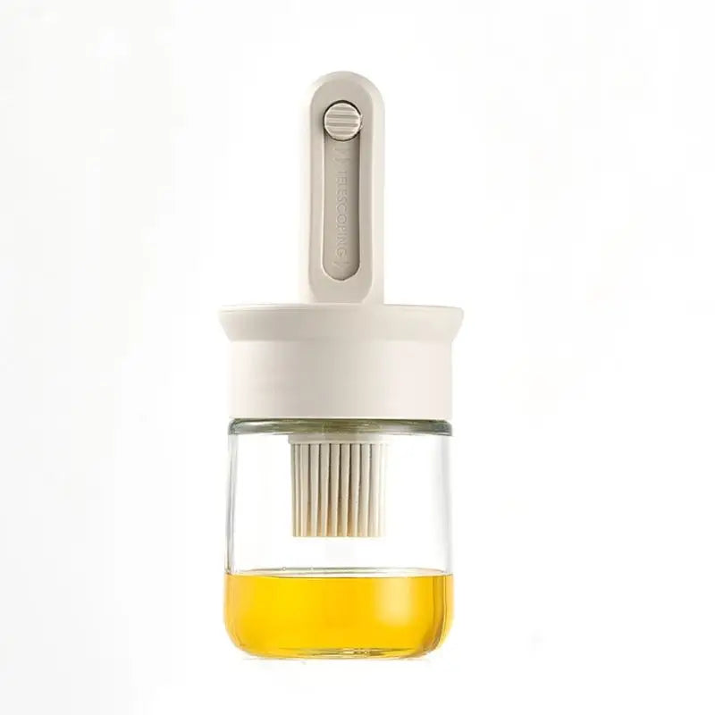 Oil Dispenser Bottle with Silicone Brush BPA-Free BBQ Cooking Set