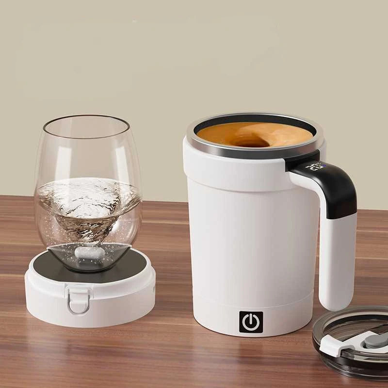 Automatic Self Stirring Mug Rechargeable Magnetic Coffee Cup