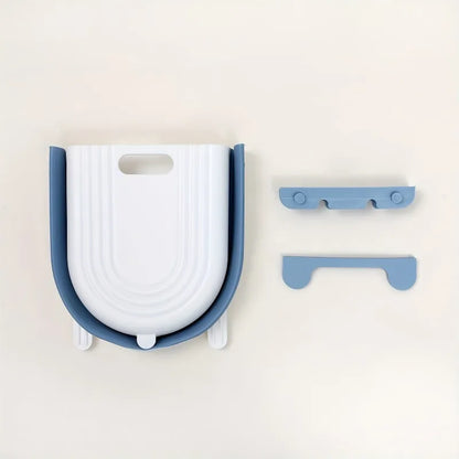 S/L Kitchen Folding Hanging Trash Can Home Bathroom Cabinet Wall Mounted Trash Can Kitchen Accessories