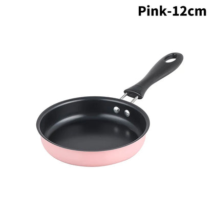 12CM Mini Frying Pan Stainless Steel Non Stick Egg Breakfast Pan