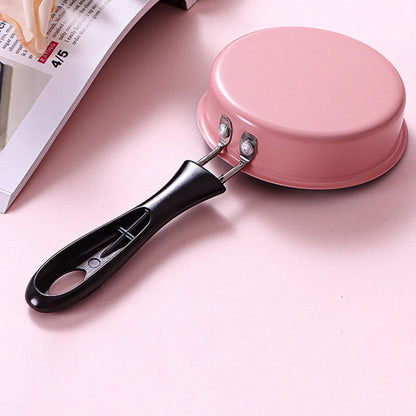 12CM Mini Frying Pan Stainless Steel Non Stick Egg Breakfast Pan