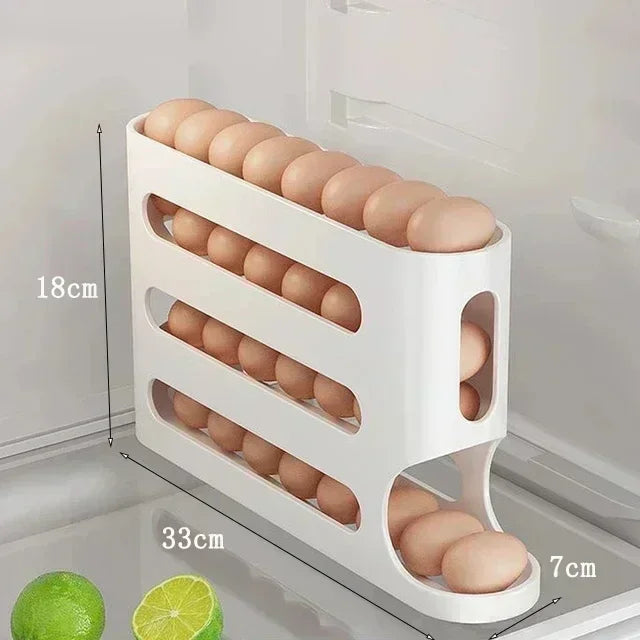 2-4-layer Slide Egg Storage Box