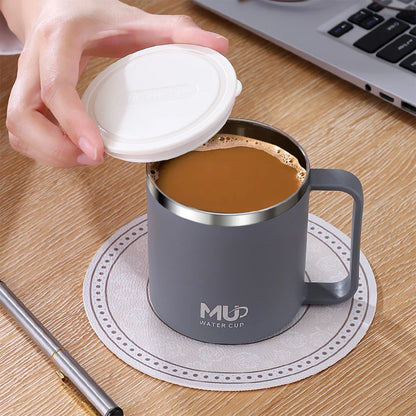 400ML Insulated Coffee Mug 304 Stainless Steel Double Wall Cup