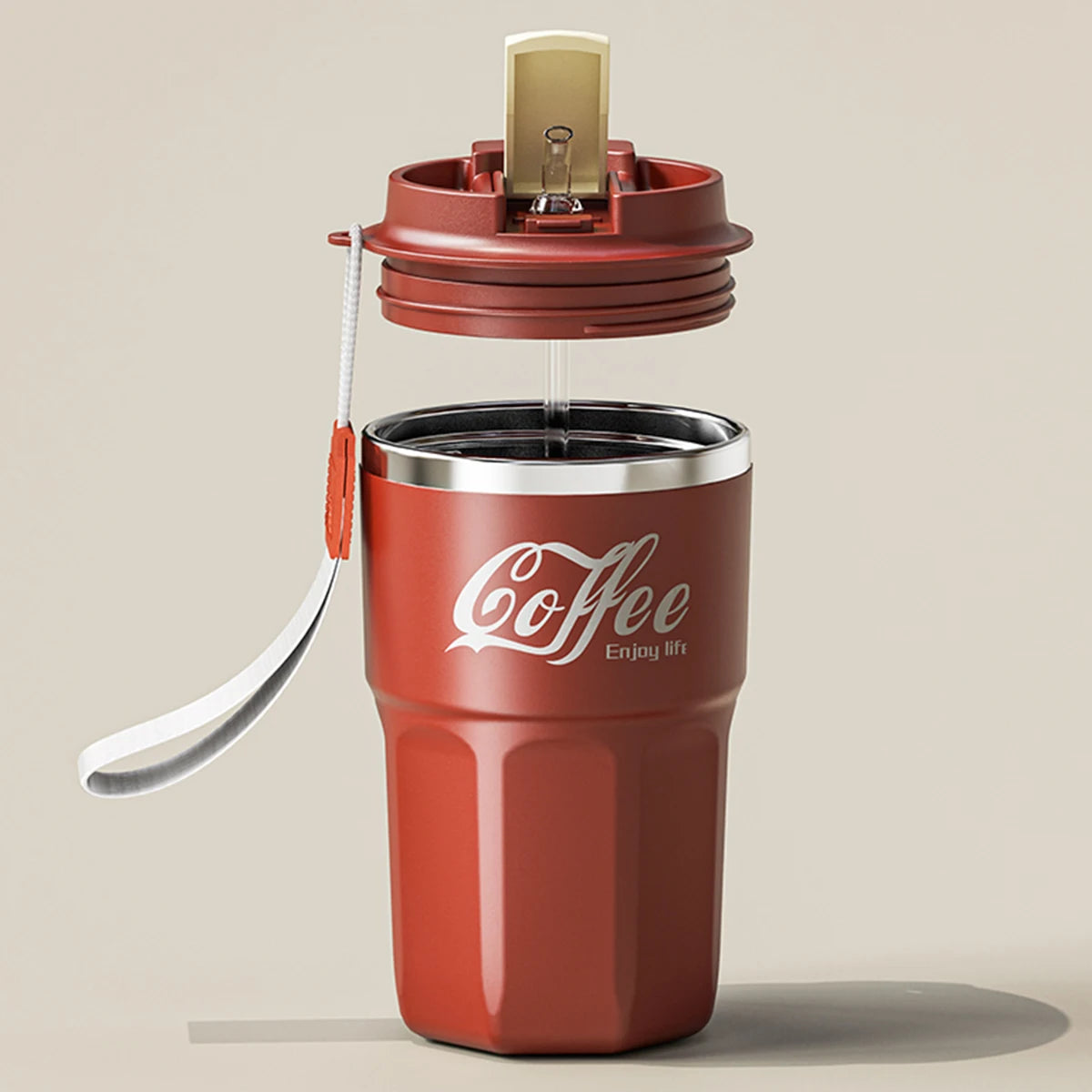 304 Stainless Steel Thermal Bottle 400/480ML Insulated Coffee Mug 2026