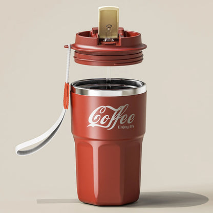 304 Stainless Steel Thermal Bottle 400/480ML Insulated Coffee Mug 2026