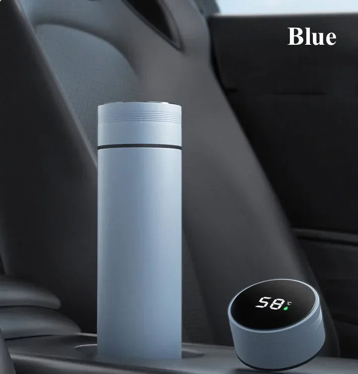 500ML Temperature Display Stainless Steel Smart Thermos Bottle