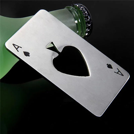 Creative Poker Shaped Bottle Can Opener