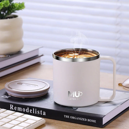 400ML Insulated Coffee Mug 304 Stainless Steel Double Wall Cup
