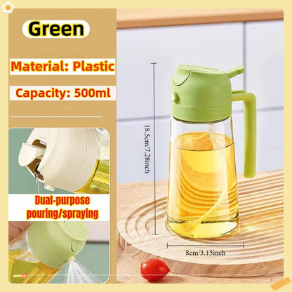 200/300/500ML Oil Spray Bottle BBQ Cooking Olive Oil Sprayer