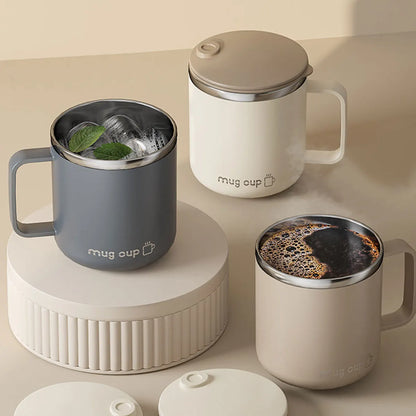 400ML Insulated Coffee Mug 304 Stainless Steel Double Wall Cup