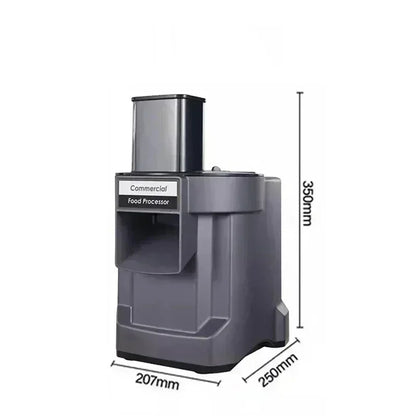 Commercial Vegetable Chopper 3 in1 Multifunctional Electric Cutting Machine Carrot Potato Slice Shred Diced Food Processor