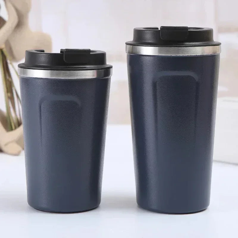 380/510ML Stainless Steel Travel Coffee Cup Leakproof Thermal Mug