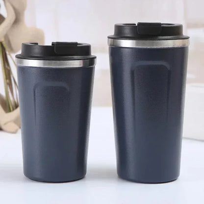 380/510ML Stainless Steel Travel Coffee Cup Leakproof Thermal Mug