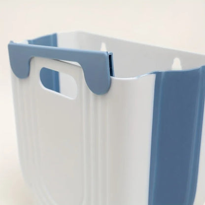 S/L Kitchen Folding Hanging Trash Can Home Bathroom Cabinet Wall Mounted Trash Can Kitchen Accessories