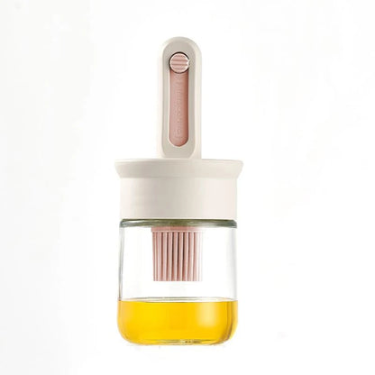 Oil Dispenser Bottle with Silicone Brush BPA-Free BBQ Cooking Set