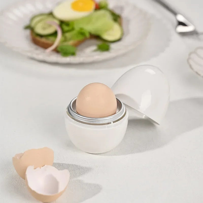 Microwave Egg Steamer Cooker Quick Egg Boiler 1-4 Eggs Maker Tool