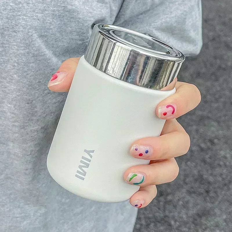 230ML Mini 316 Stainless Steel Thermos Mug Portable Vacuum Flask