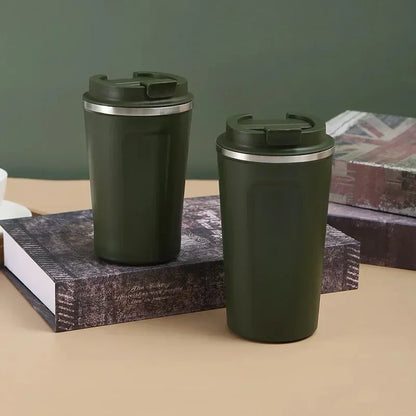 380/510ML Stainless Steel Travel Coffee Cup Leakproof Thermal Mug