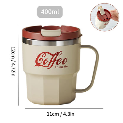 304 Stainless Steel Thermal Bottle 400/480ML Insulated Coffee Mug