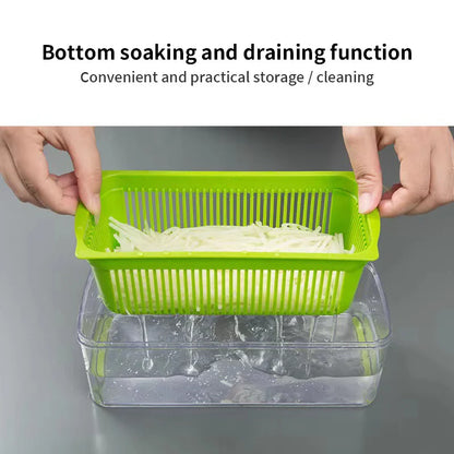 12 in 1 Multifunctional Vegetable Slicer Cutter with Basket Chopper