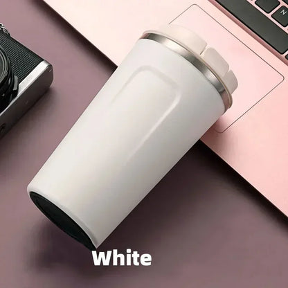 380/510ML Stainless Steel Travel Coffee Cup Leakproof Thermal Mug