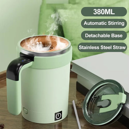 Automatic Self Stirring Mug Rechargeable Magnetic Coffee Cup