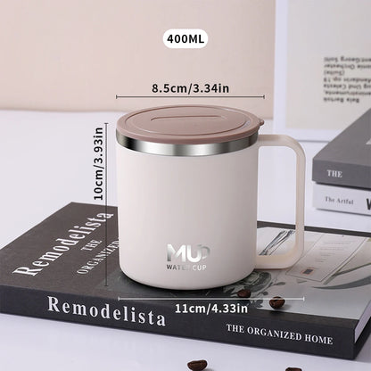 400ML Insulated Coffee Mug 304 Stainless Steel Double Wall Cup