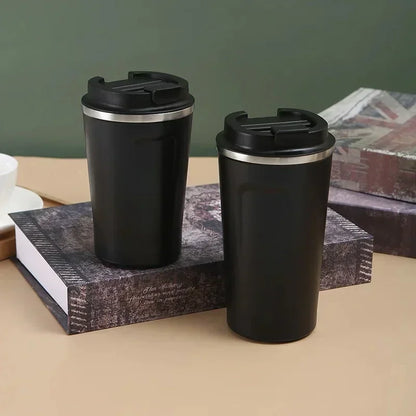 380/510ML Stainless Steel Travel Coffee Cup Leakproof Thermal Mug