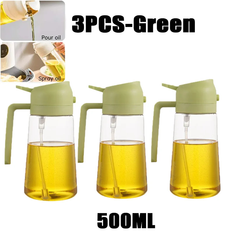 200/300/500ML Oil Spray Bottle BBQ Cooking Olive Oil Sprayer