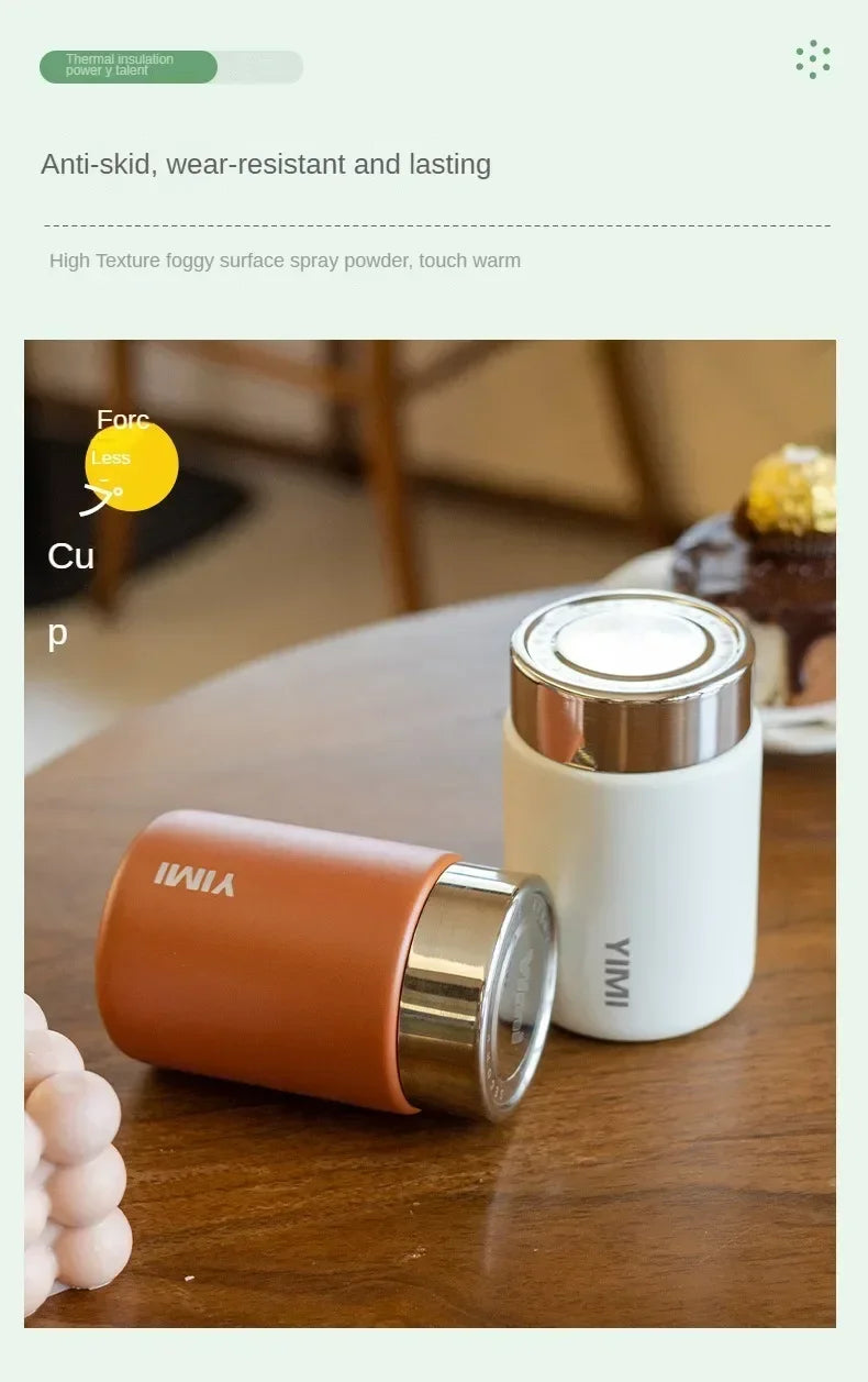 230ML Mini 316 Stainless Steel Thermos Mug Portable Vacuum Flask