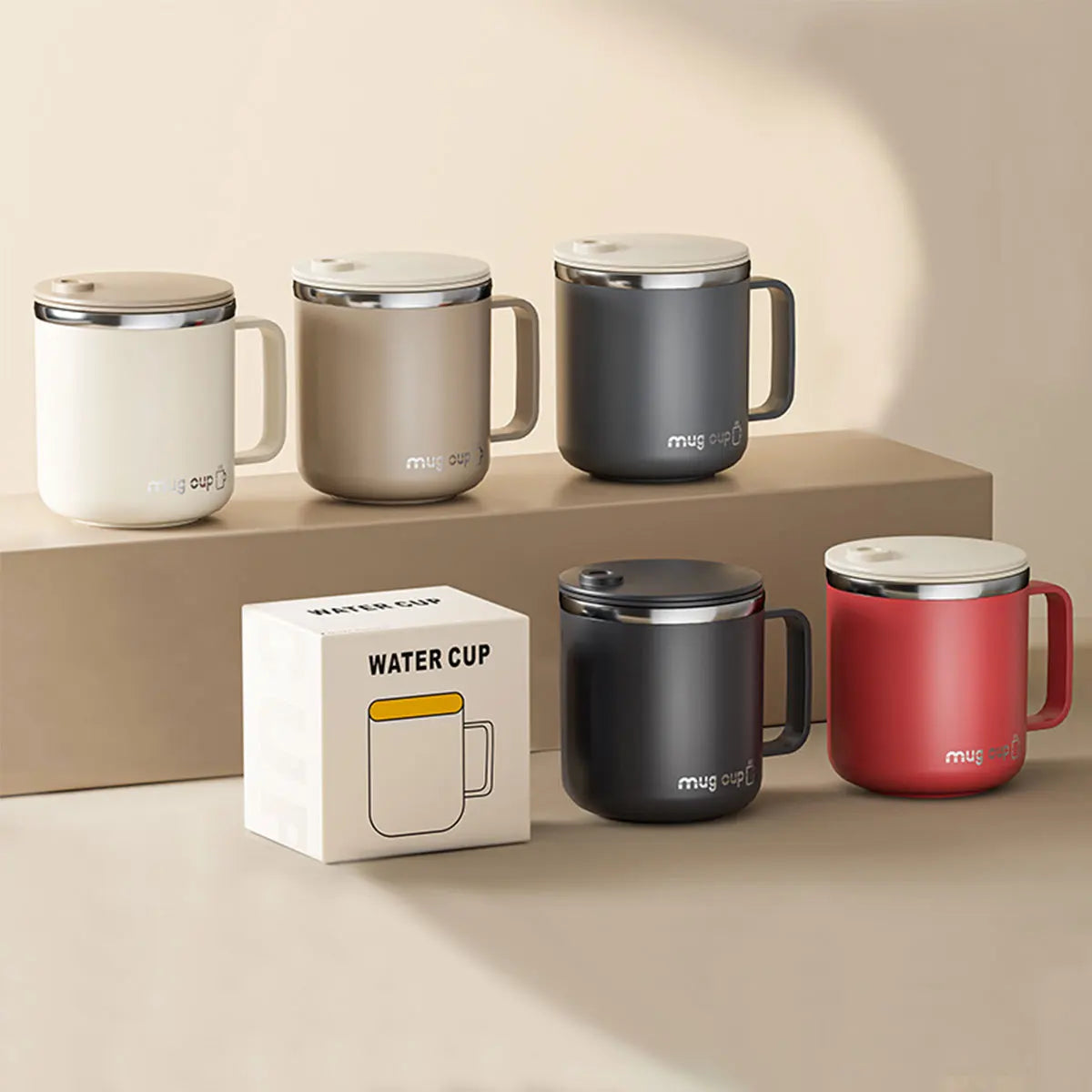 400ML Insulated Coffee Mug 304 Stainless Steel Double Wall Cup
