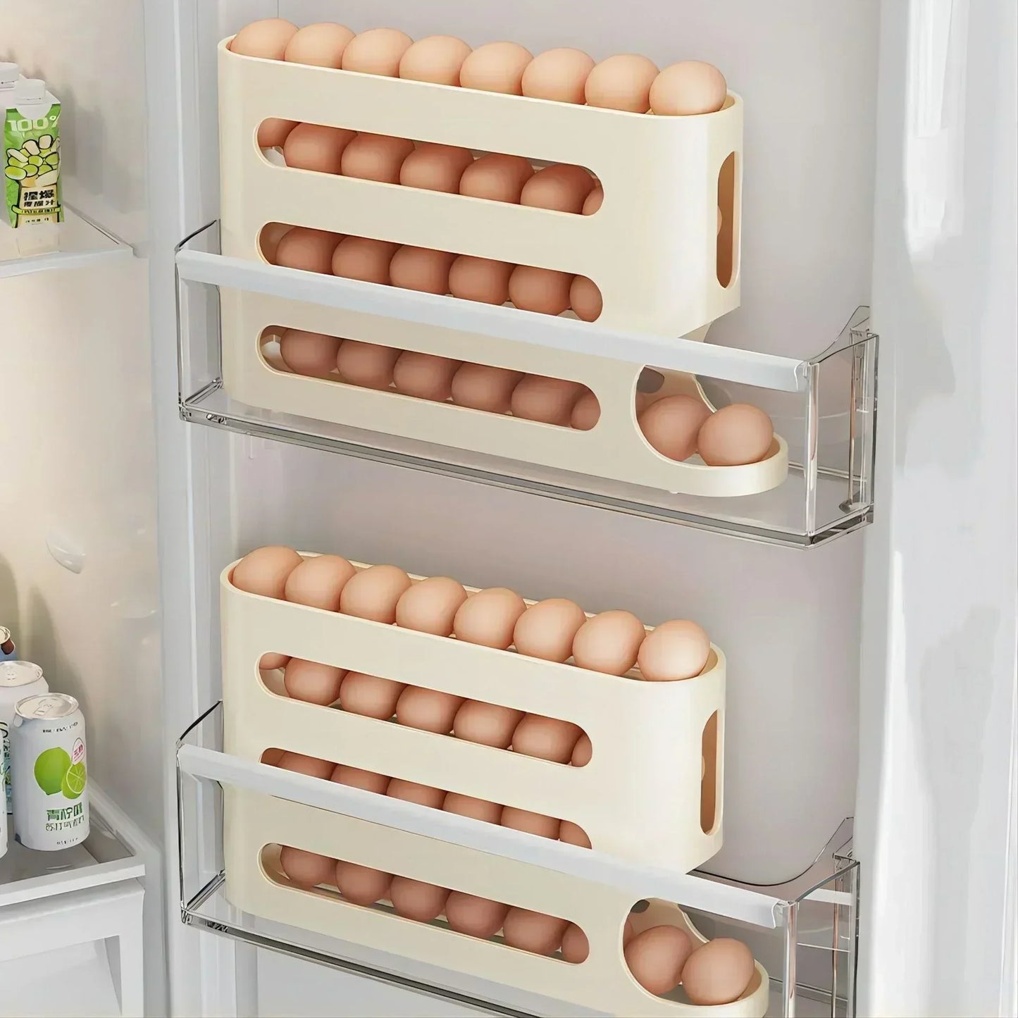 2-4-layer Slide Egg Storage Box