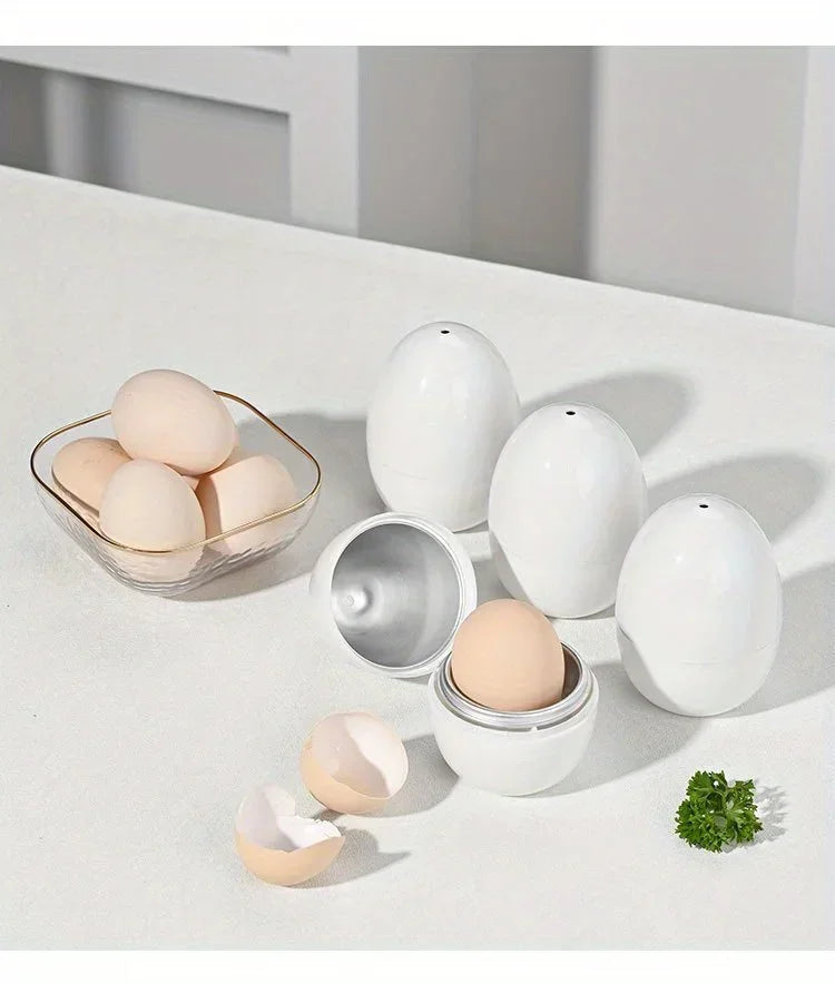 Microwave Egg Steamer Cooker Quick Egg Boiler 1-4 Eggs Maker Tool