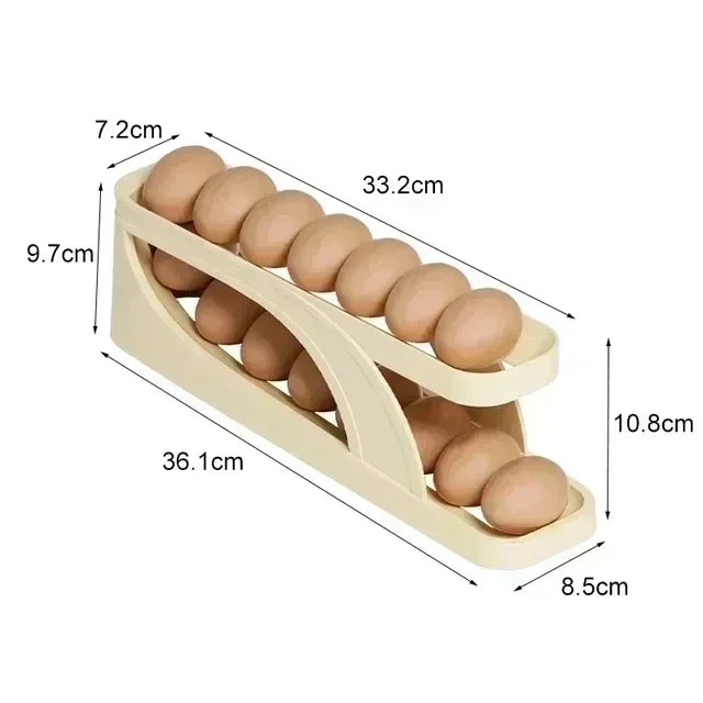 2-4-layer Slide Egg Storage Box