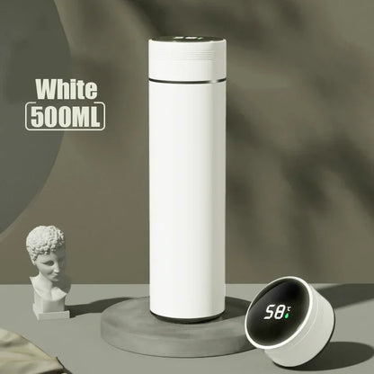 500ML Temperature Display Stainless Steel Smart Thermos Bottle